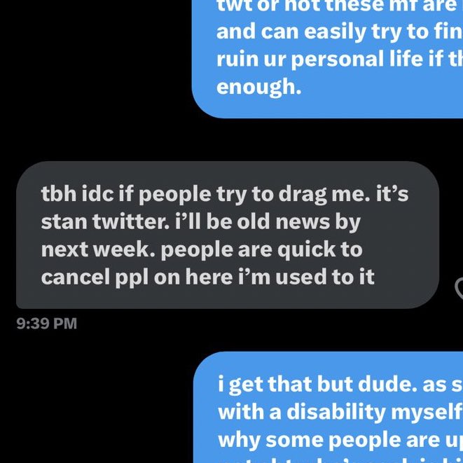 remadlibs's tweet photo. making ableist jokes to get a hit tweet is sick n twisted… 

if you’re mutuals with @/selfishfooIs, unfollow immediately https://t.co/GDnnHrZIqP