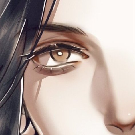 xierraxw's tweet photo. If Mu Qing's eyes are silver in the Manhua and the colors reflect on his eyes then this one specific panel looks like he's staring into Feng Xin's eyes https://t.co/BfRTUIyur2
