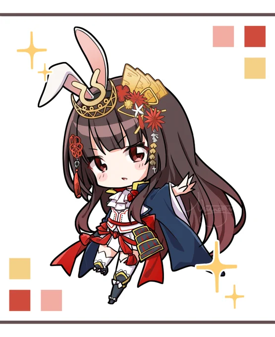 【お仕事告知】 White&CrossLoadさん()にて、戦国†恋姫シリーズとエアリープロダクションとのコラボカフェイベント用として月見かぐやさんのイラストを描かせていただきました! ブロマイドは本日より配布となります よろしくお願い致します! #戦国恋姫 #エアプロコラボカフェ3