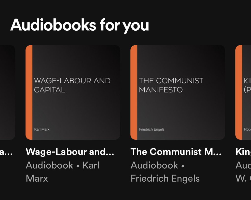 basstoaster's tweet photo. How did the Spotify algorithm figure this out. https://t.co/CC3T0oPFZ6