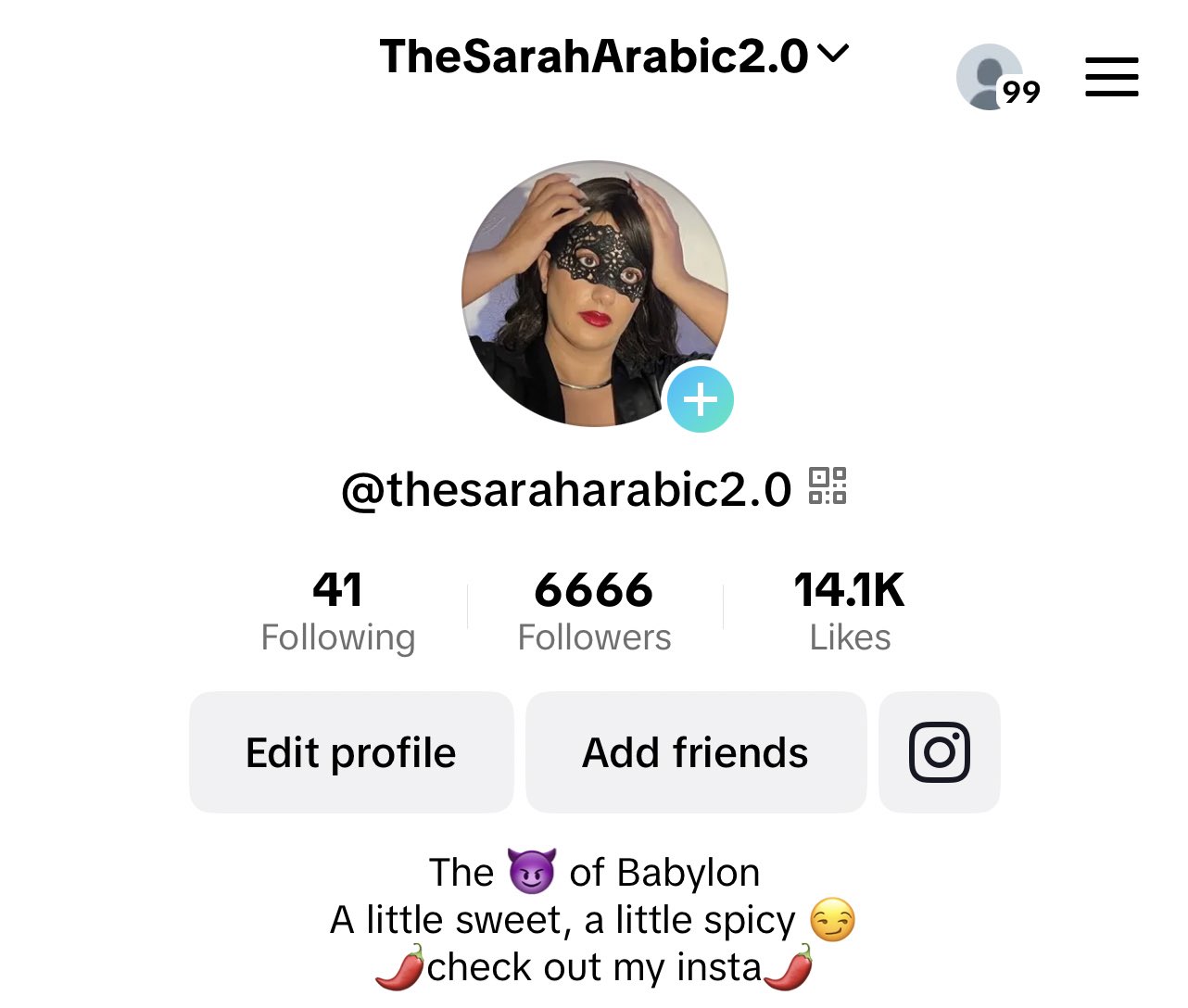 Sarah Arabic 🔞 on Twitter: "Wow, 666(6) followers. Must be because of my Devil’s Harem. 😏 https