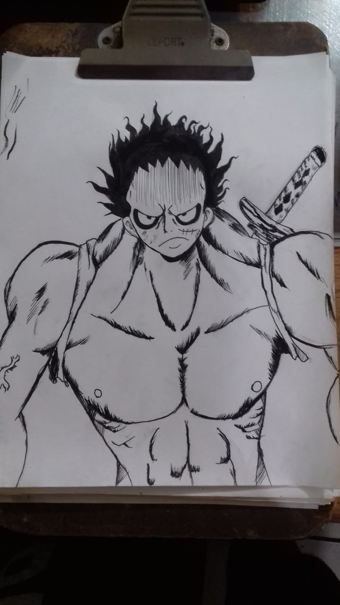 mx_volt's tweet photo. luffy nightmare de forma tradicional en verdad me gusta mucho hacer trabajos en tradicional
#fanart #onepiece #luffyonepiece #luffy #luffynightmare #illustration #dibujo #dibujotradicional #onepiecefan #dibujodiario #traditionalart #inkdrawing #ink #draw #manga #sketchbook #art https://t.co/sMw6IhLkl1