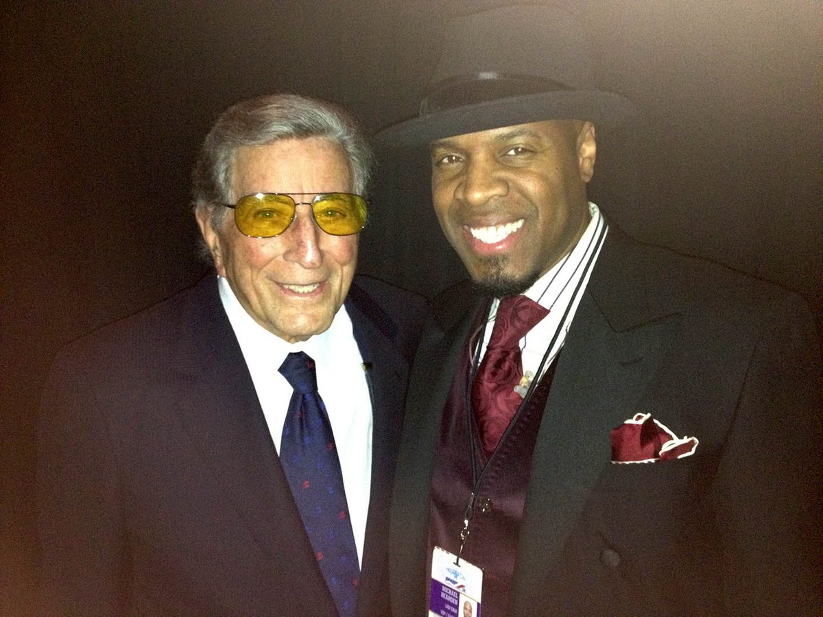 After Radio City, I went to Mr. Bennet to thank him and say good show. He did not say my name, but he walked very close to my face, he always smiled when he saw me, looked me directly in the eyes and said, “we did good huh?” 😢Yes! Mr, Bennett. You did good! 🕊🙏🏾M~ #TonyBennet