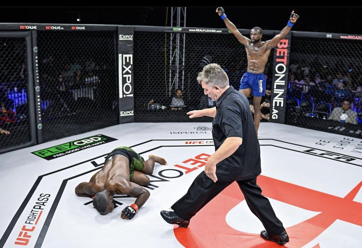 #LFA163 What a night! All glory to the man above! 🙏🏿