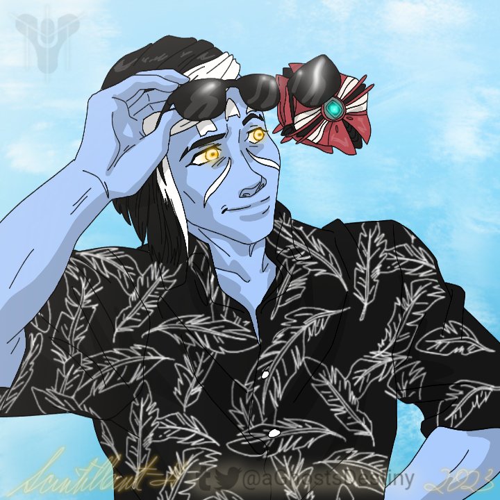 You've got to admire people's spirits ✨️

#Destiny2Art #Crow #Glint #AOTW #Destiny2AOTW