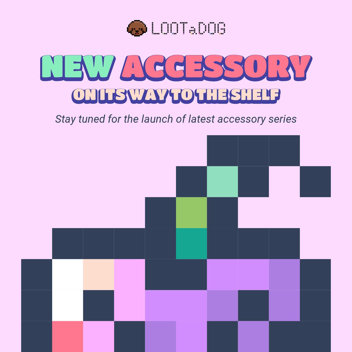 LOOTaDOG's tweet photo. Oh another SNEAKPEEK! 🫣
This new series is coming SOON! 🔥
Come share your FAVORITE ACCESSORIES while we wait! 🤗
#LOOTaDOG #nft #DOGPASS https://t.co/D843lC78V0
