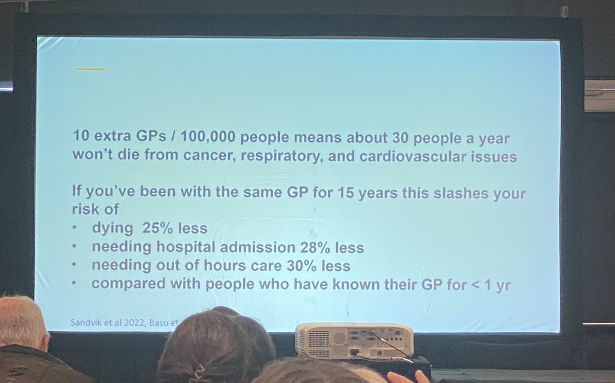 @RNZCGP conference in Tāmaki Makaurau: slide courtesy of @DeeMangin - thank you for a fantastic, affirming talk & your leadership during Covid. GPs rock 😀