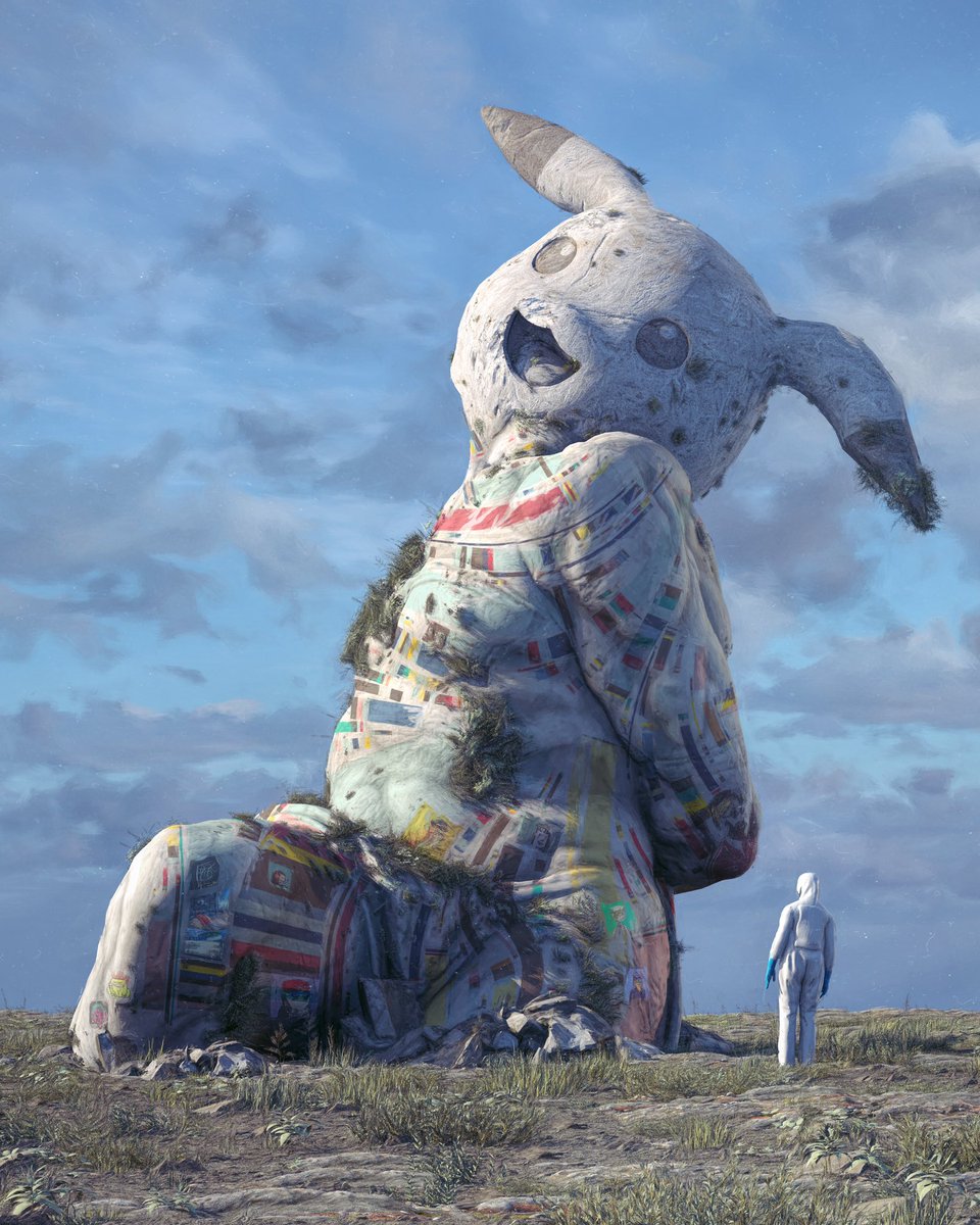 beeple's tweet image. FUTURE GRAFFITI