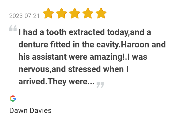 SmileSpa1's tweet photo. New 5.0-star Review: "I had a tooth extracted today,and a denture fitted in the cavity.Haroon and his assistant... https://t.co/xnryEnDnLZ