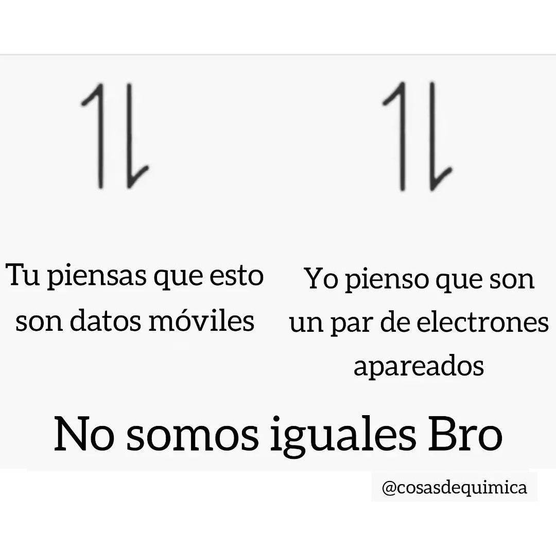 CosasdeQ's tweet photo. Estamos en el mismo orbital con spines opuestos... https://t.co/yCKLpYld9J