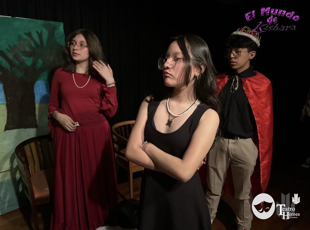 Les compartimos las fotografías de la obra #ElMundoDeKishara. ¡Gracias por ser parte de la magia del Teatro! 🎭

Todas las fotos en: facebook.com/10004866670831…

#TeatroHéroes
#ColegioHéroes
<a href="/Colegio_Heroes/">Colegio Héroes</a>
