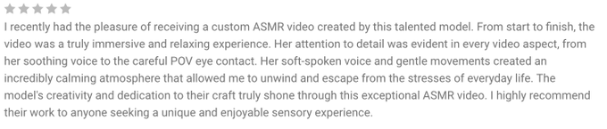 look forward to much more ASMR content from Me moving forward 😘 https://t.co/eAwLBJ0DZZ<a href="/tag/mvsales"class="tags"><span>#mvsales</span></a>