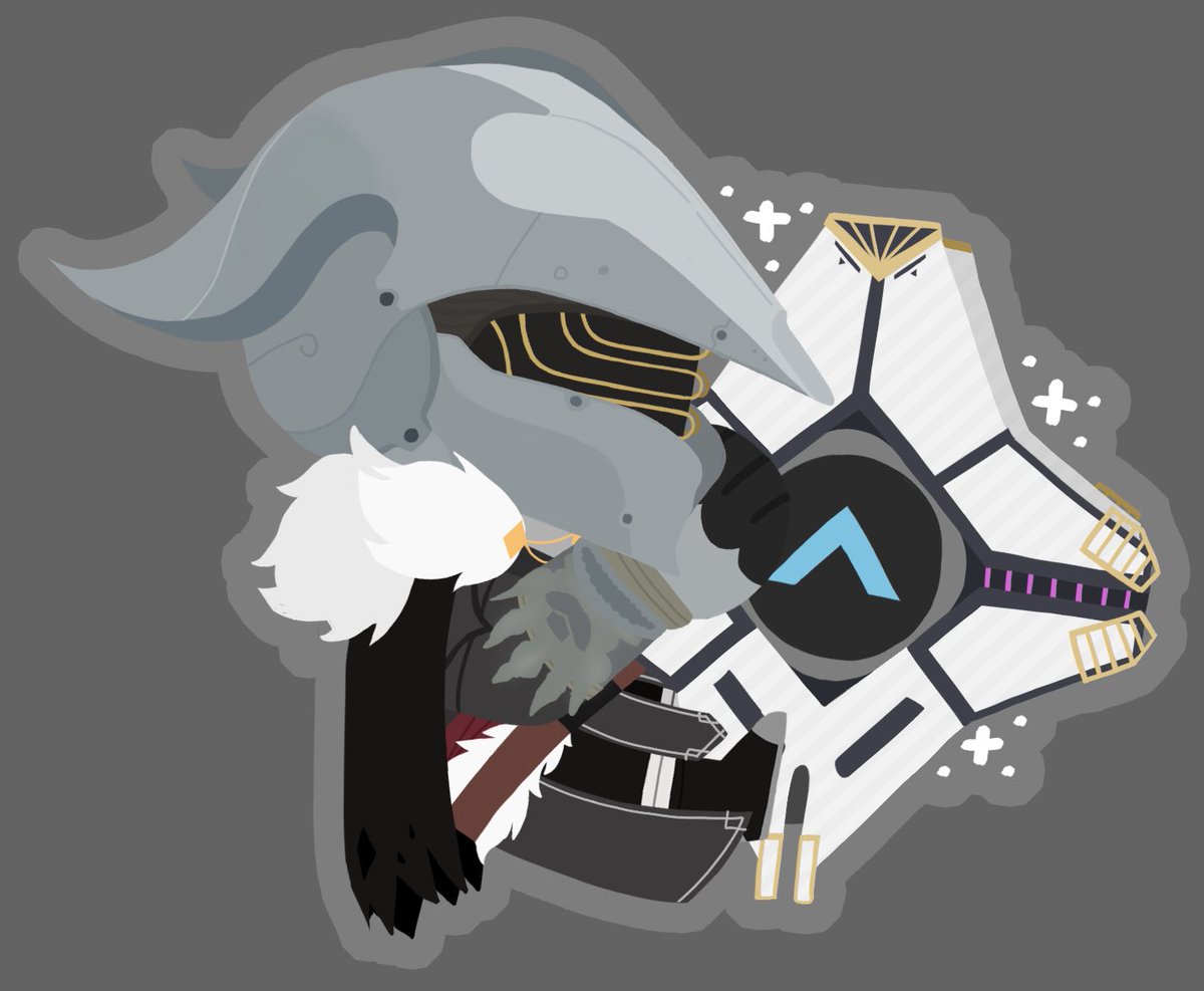 finished comm for someone on discord again … :-) with custom armor based on felwinter 

#destiny2 #destiny2art