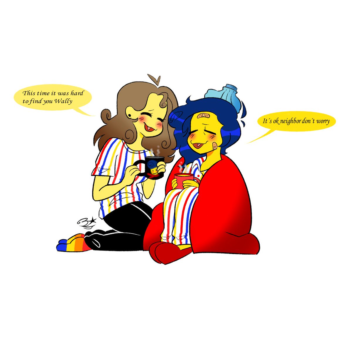 Flufflost_21's tweet photo. Es tan adorable ( ˘ ³˘)♥
#WelcomeHome #WallyDarling #welcomehomepuppetshow #wallydarlingfanart https://t.co/AEwpfBR1jO