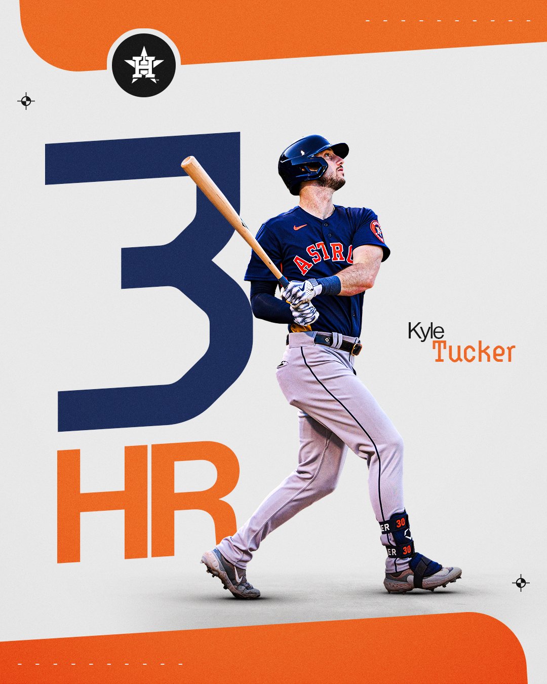 MLB on X: .@KTuck30 collects the first three-homer game of his