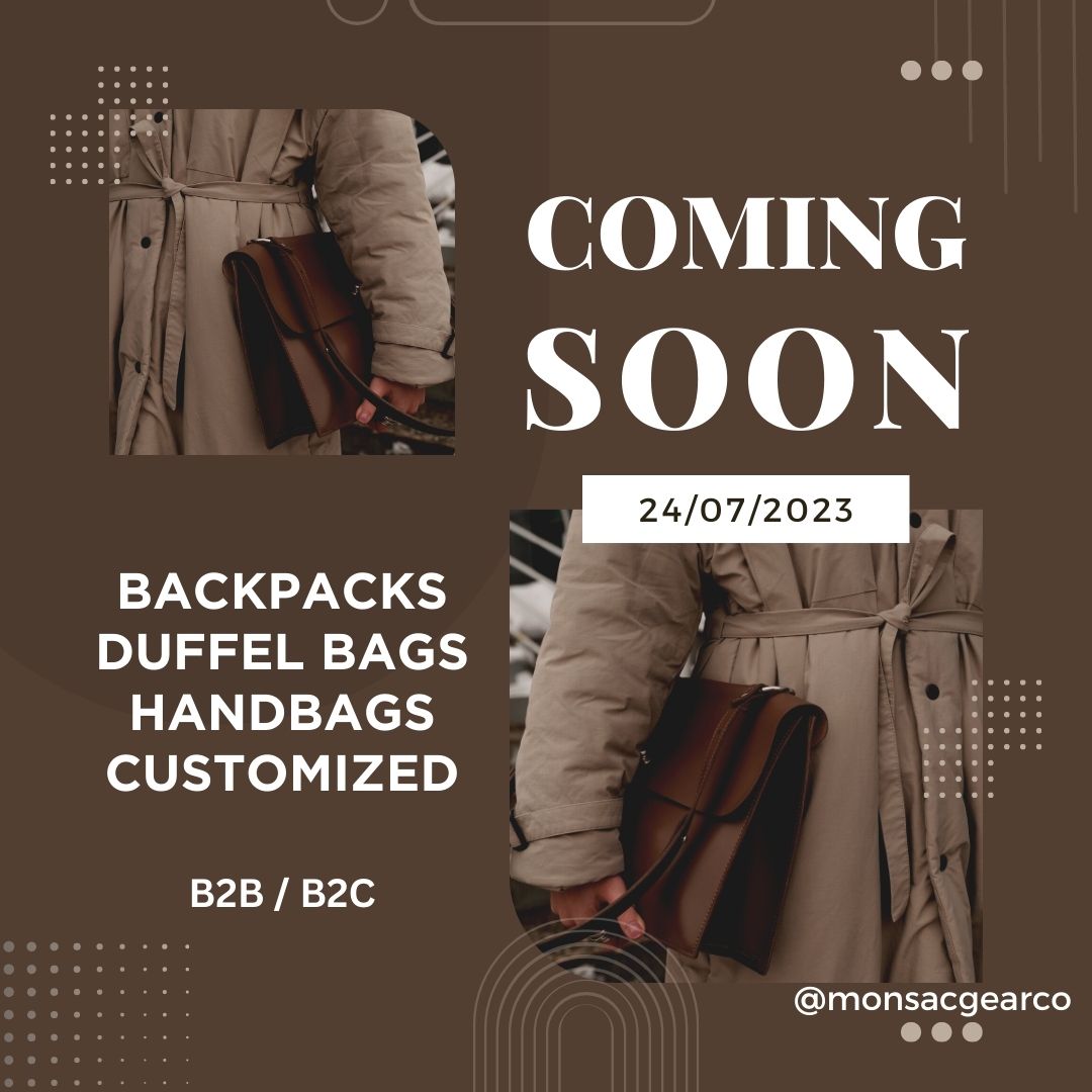Join us on this exciting journey as we create not just bags, but lasting memories and friendships. Your support means the world to us!
#bags #travel #BagLovers #Backpacks #duffelbags  #gift #QualityCraftsmanship #FashionForward #TrendyBags #ExploreInStyle #AdventureReady #OnTheGo