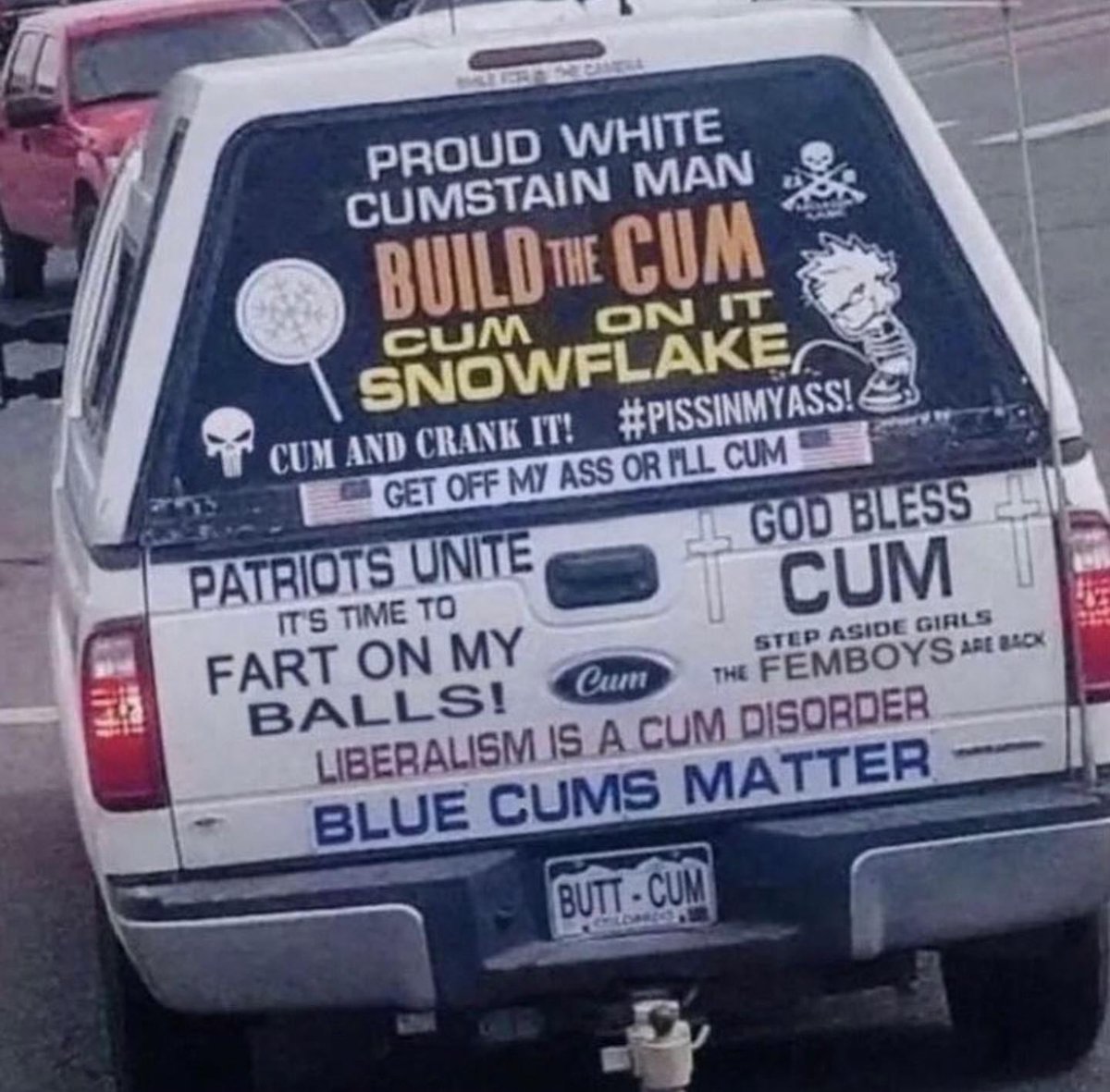 Like my bumper stickers?