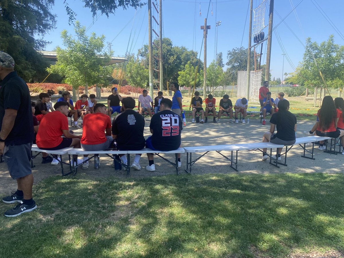 FirebaughEagles's tweet photo. It’s a GREAT day to be an EAGLE!!! Program day- Leadership development at Fresno State, Rising Stars Camp at COS, and finished off with our Youth Camp! https://t.co/yG8UzQ9DbC
