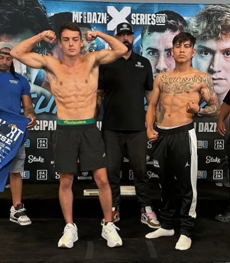Tomlin looking in tip top shape to take on Sauceda tomorrow night down in #Nashville 🥊

Tyler Tomlin: 136 lbs
Abdel Sauceda: 140.4 lbs

Let's go, <a href="/_tytomlin/">Ty Tomlin</a> ‼️
#TeamTomlin
#boxing