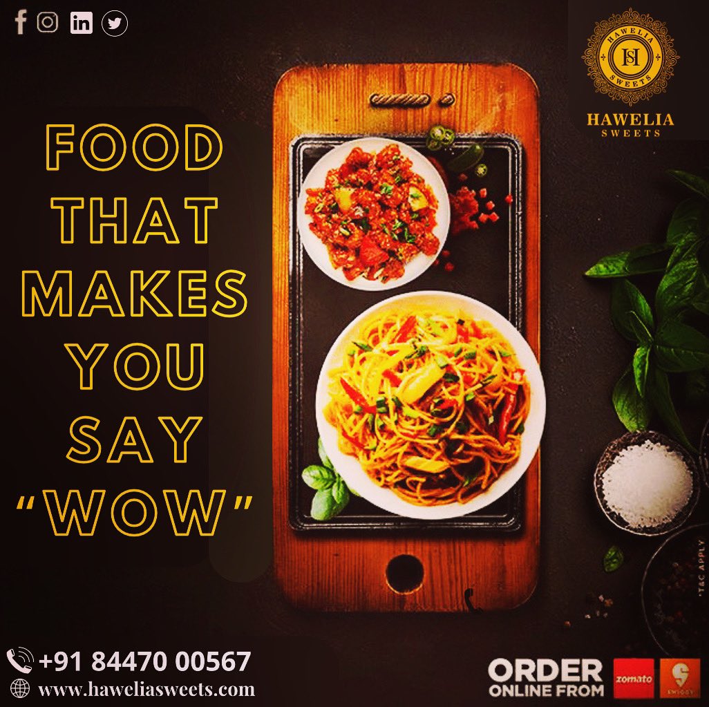 HaweliaSweets's tweet photo. Visit Hawelia Sweets with your friends and family.
.
#hawelia #haweliasweets #haweliafoods #restaurant #restaurante #tastyfood #eathealthy https://t.co/nAVZu2IhDo