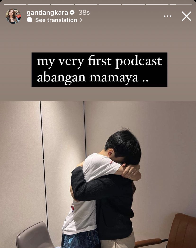 OfficialKarjack's tweet photo. OMG! Mukhang nakakaiyak ‘to. 🥹
my very first podcast abangan mamaya .. - GK
#MotherAndSon 👩👦
#DavidRemo
#DJKara https://t.co/Fvu9neZyPY