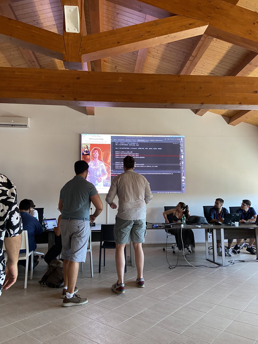 Testing the presentations and demos at the ReInHerit hackathon in Matera. #makeityourown applies to the apps of the ReInHerit toolkit, use them to develop your own versions. <a href="/reinherit_/">ReInHerit H2020 🏛</a>