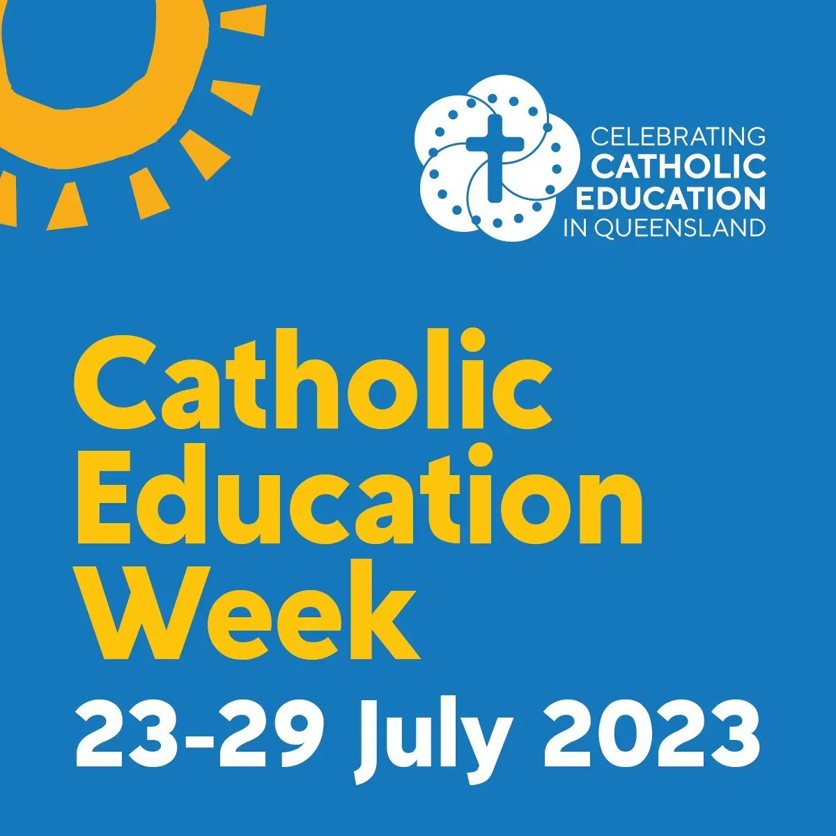 Have you put a date claimer in for Catholic Education Week 2023? #cewqld2023