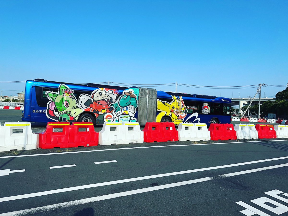 mayatty1982's tweet image. バスが可愛かったから、見てほしい❣️

#pokemon #pokémon #pwcs #ピカチュウ #ニャオハ　#ホゲータ　#クワッス