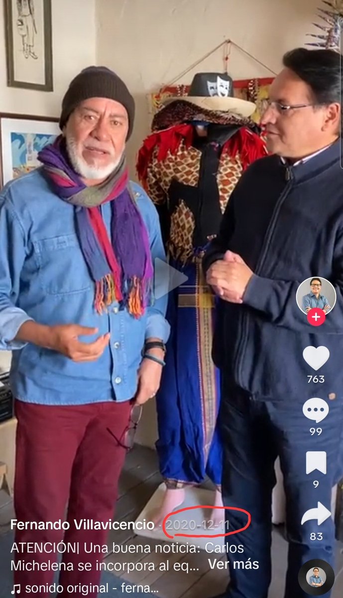 alvatin18's tweet photo. Respecto al supuesto mal uso de la imagen de #ElMiche, el video en cuestión corresponde a una visita de Villavicencio a su taller en 2020. Es decir, tres años antes de que a Botija y Chompiras les creciera lana de borrego.
Un scroll en la bandeja de TikTok y se acabó el relajo. https://t.co/ApEQ1pxfEr
