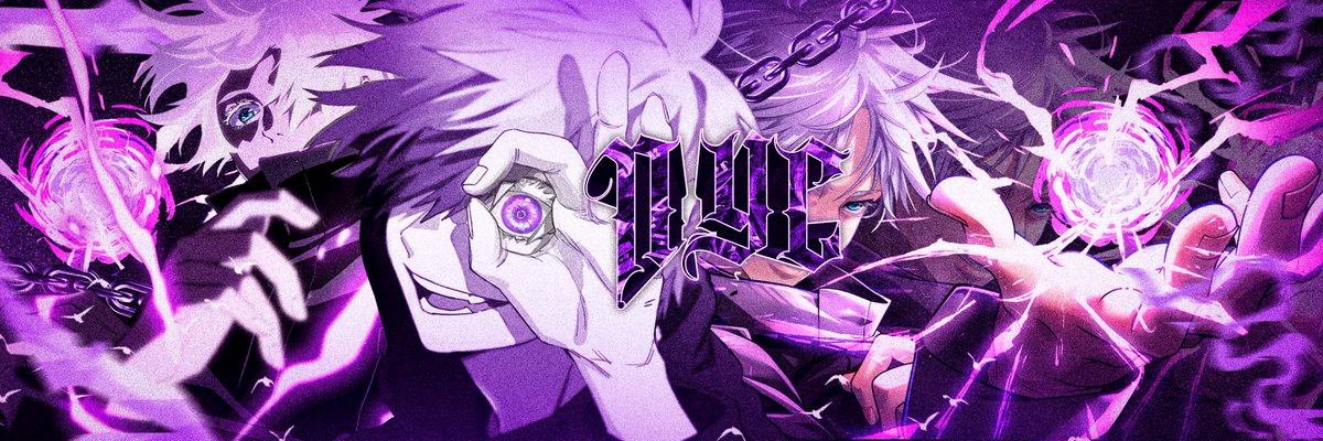 kaiserdesign_'s tweet photo. 😈/ Gojo header
🐦‍⬛/ for: @nycfn1 
🙏/ Rt plsss https://t.co/nZqOYx2r8a