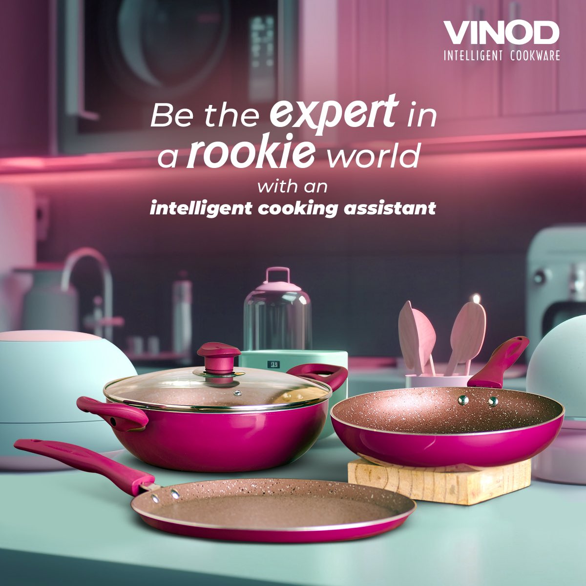 Vinod_Cookware's tweet image. Add a little chic to your kitchen aesthetics, in true #Barbie style with the Vinod Lilac Set.

#VinodIntelligentCookware #CookHealthyCookJaldi #MakeMagicHappen #ScienceOfCooking #VinodCookware #VinodStainlessSteel #VinodSteel #kitchen #kitchenwares #kitchenessentials #cookware