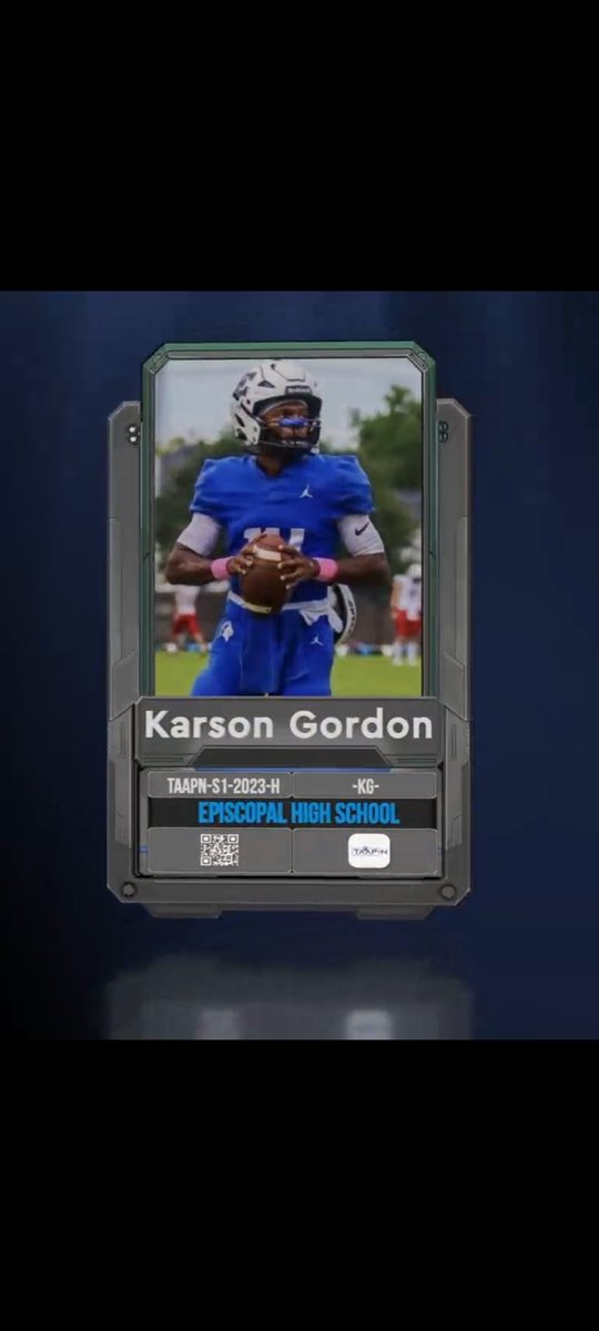 Please welcome Karson Gordon to TAAPN fam! Keep grinding &amp; as we discussed; fam, friends, investors, etc will TAAPN! 1st of many digital assets! Signature NFT coming soon! Congrats BigTime #CYN #URtheStock #TAAPN