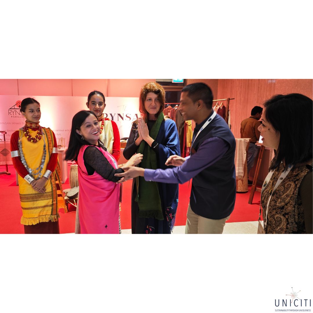 UnicitiOfficial's tweet photo. An insider look at the #G20 event on Nature Solves – a Framework for Our Sustainable Futures in Meghalaya, India,@UNICITI Founding Director @Olga Chepelianskaia highlights effective solutions to climate change are unique to local context of each city, not uniform #UNICITIofficial https://t.co/ScG4v7x27c