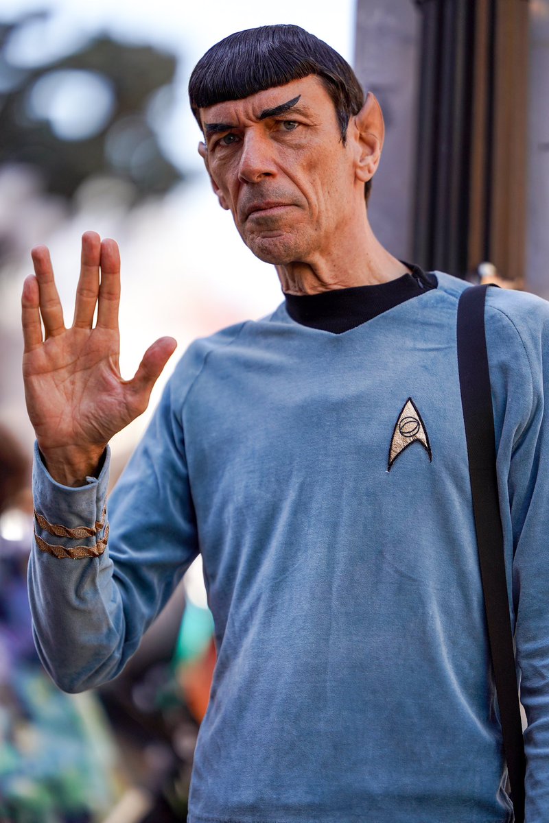 snaptphoto's tweet photo. 2023 Comic-Con International San Diego #ComicCon2023 #SDCC2023  #StarTrek #spock https://t.co/O72uOei6ya