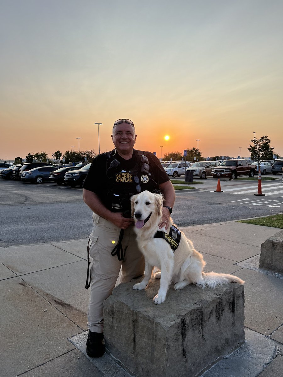 Got to do one of the funner things of the job - be <a href="/WonderdogHenry/">Henry the Wonderdog</a> chauffeur! We love when we can interact with the public &amp; Henry does his thing - love on people! Thanks to <a href="/OMAStormChasers/">Omaha Storm Chasers</a>  for allowing us to come out and make the rounds &amp; spread some joy!@SarpySheriff