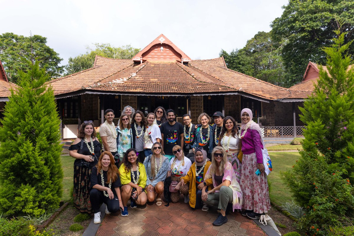 KeralaTourism's tweet photo. Picture perfect!
KBE participants visited the KTDC Lake Palace Thekkady. The gorgeous island resort, surrounded by the forest, simply took their breath away.
#Thekkady #KeralaBlogExpress7 #KBE7 #KeralaBlogExpress #KBE #BloggersTrip #StoryTellers #TravelForGood #KeralaTourism https://t.co/zYpILPyDDS