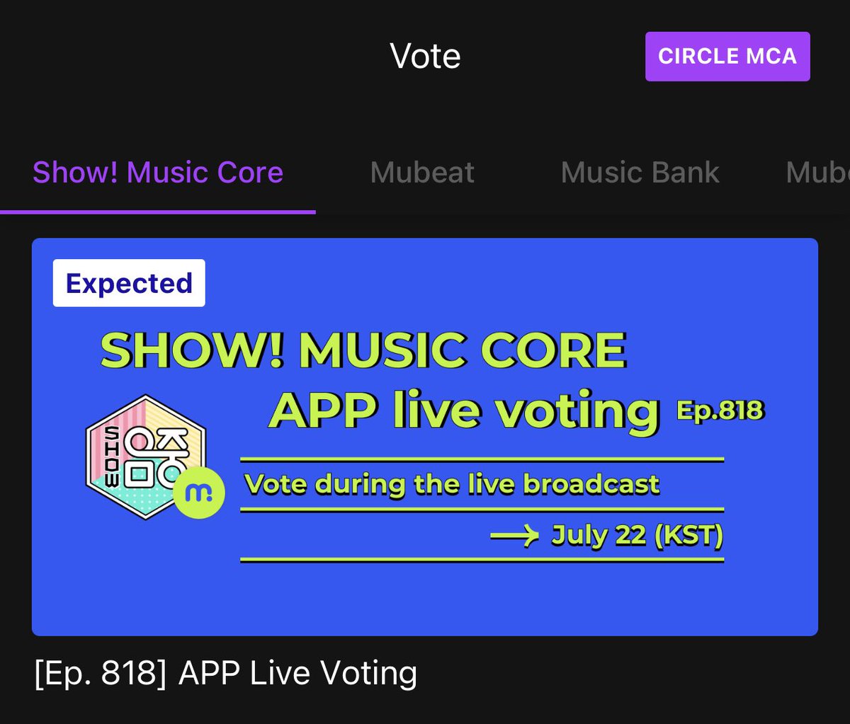 JJK_Times's tweet photo. Vote Jungkook’s ‘Seven’ on MBC Music Core Live Voting

⏱️Today 3:30PM KST / 1 hour from now

→ Live voting is on Mubeat app
→ 5 Live Voting Ticket per account
→ Vote from multiple accounts
→ You can convert 150 heartbeats to 5 Live Voting Tickets or purchase them [Store Menu] https://t.co/zSfn2AoAgp