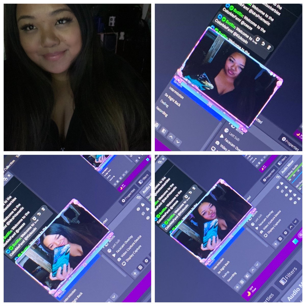 xColorMeViolet's tweet image. So I'm sorry my ColorMeFam This was as far as I got to streaming tonight before I got a massive headache BUT I needed to take a few pics because I was feeling cute 😅😂😭💜 I love you guys and I'll see you tomorrow!