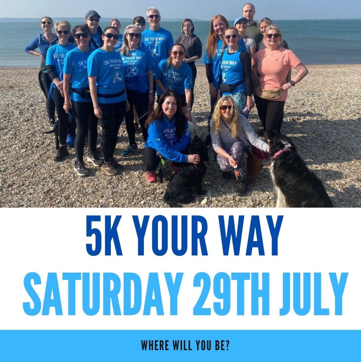 Only one week to go until <a href="/cancer5kyourway/">5k Your Way, Move Against Cancer</a> groups meet up all over the UK and Ireland at various parkruns! Where will you be? Remember anyone is welcome and you can do it 'YOUR WAY!' Find your local group: lght.ly/7a920jf #moveagainstcancer #cancer #cancersupport
