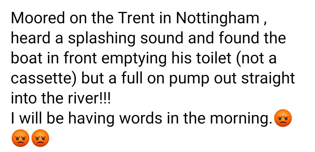 Read this on Facebook this morning and in total shock that someone would do this 💩 #canal #crt #boatsthattweet