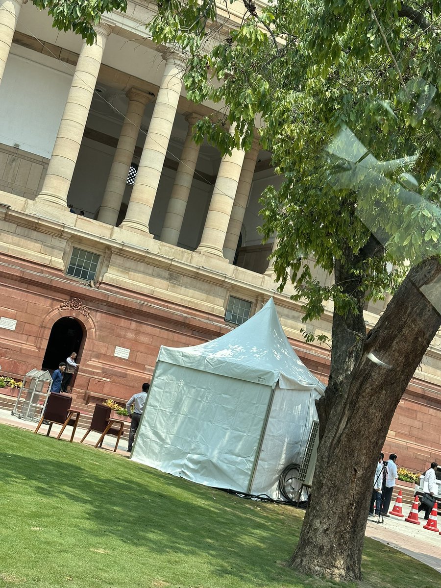 I wrote to the Hon'ble Rajya Sabha Chairman requesting better facilities for journalists covering Parliament news. The current space is too small, lacks proper air conditioning, and consistent access to water, making it challenging during extreme weather conditions.