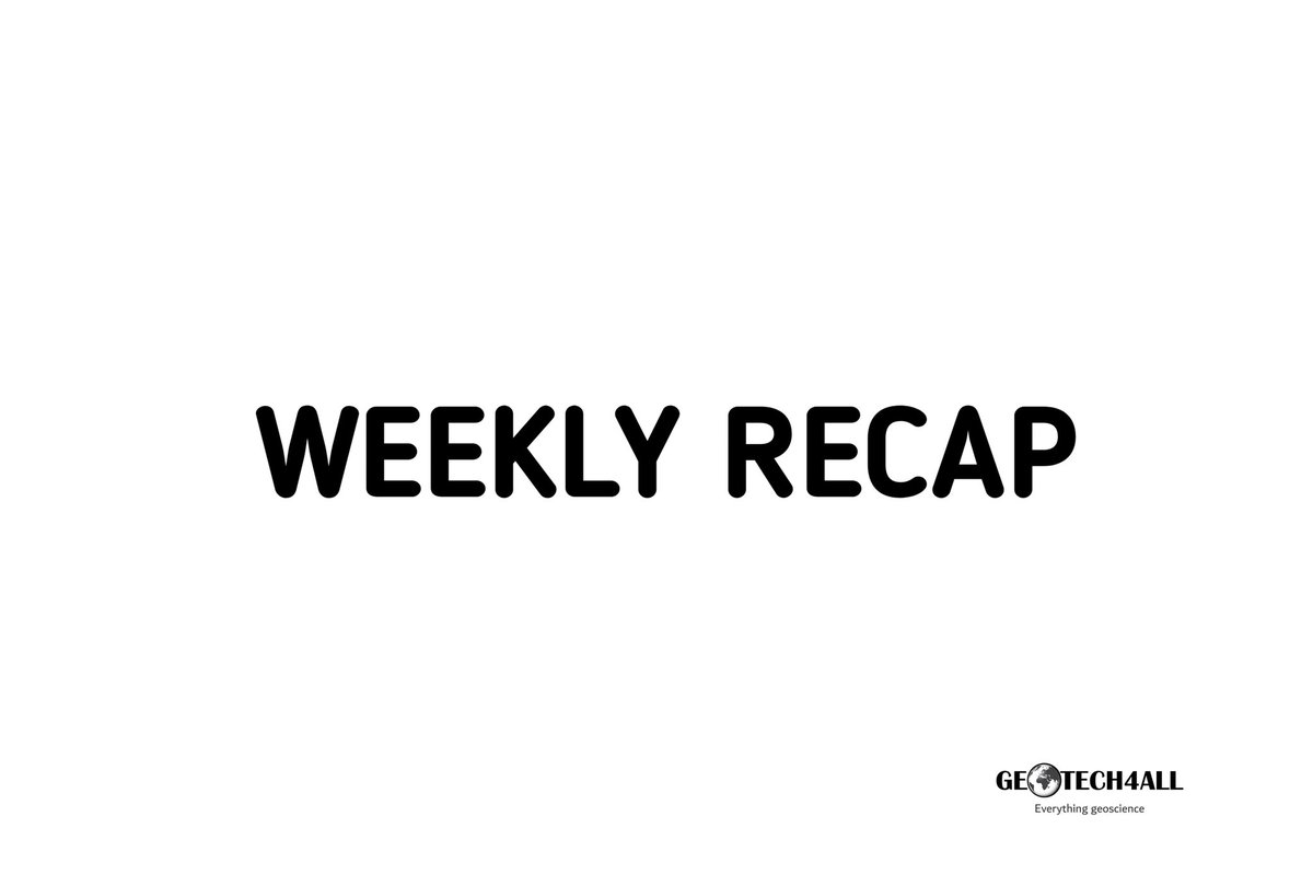 Geotech4All's tweet photo. Incase you missed what we served this week
https://t.co/gqTlev6NGq!!!!
#WeeklyRecap
#Geotech4All https://t.co/ZHqIG0D4fH