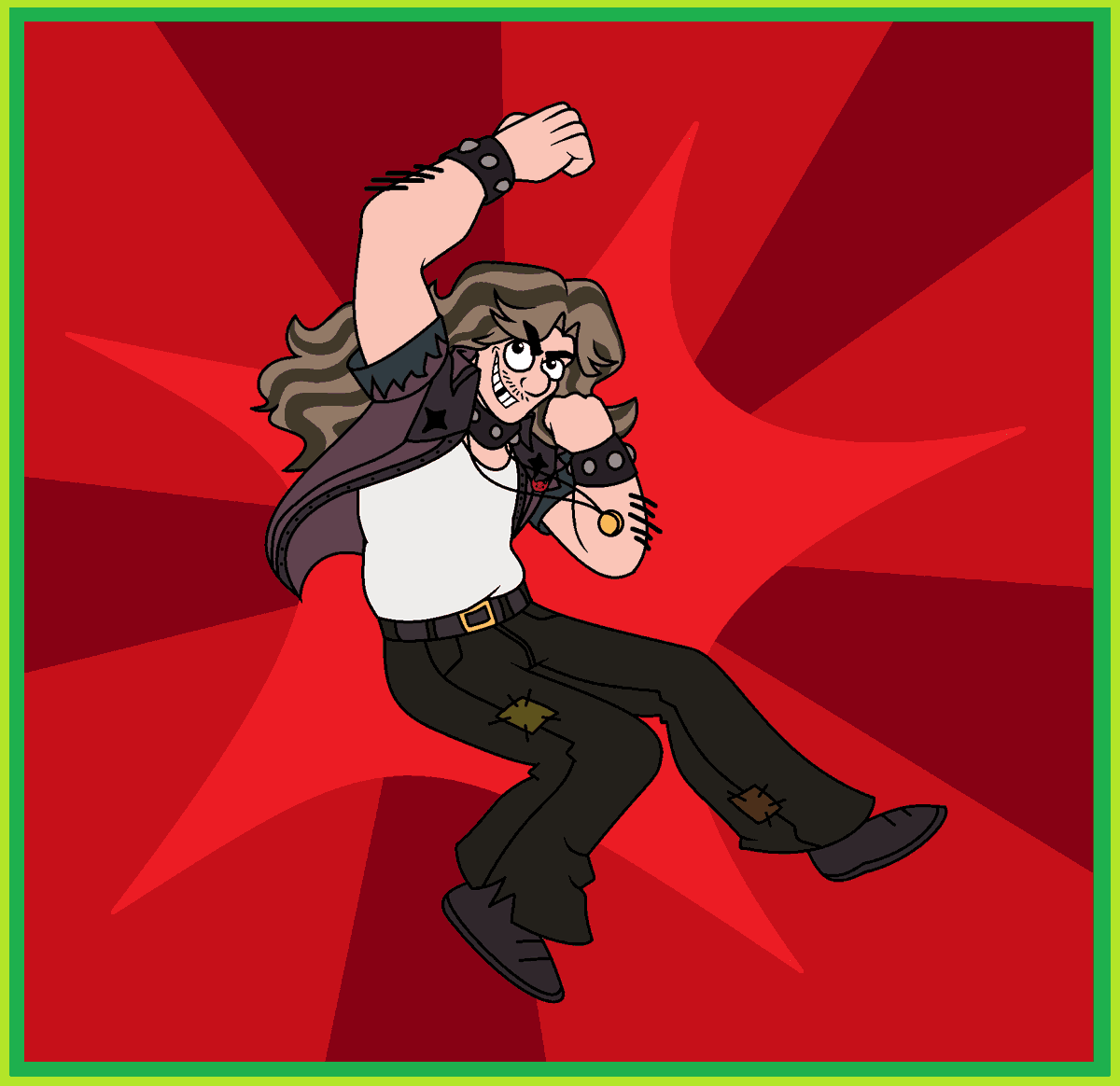 Siromany1's tweet photo. Seventh attack for @/SunnyCartoons of their cool kid Buck! https://t.co/iKxuzvWSwo