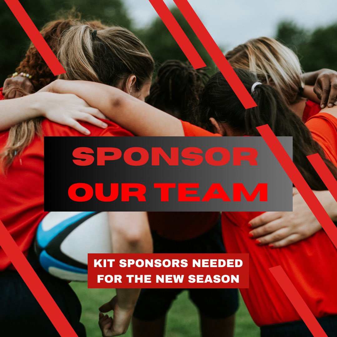 We are looking for sponsors for our new kit. Can you help?

Your logo will be seen across North Wales showing you as a supporter of your community and of women’s sport

Sponsorship costs £250. Get in touch for more information

#BacktheGirls #womensRugby #womensSport #sponsorship