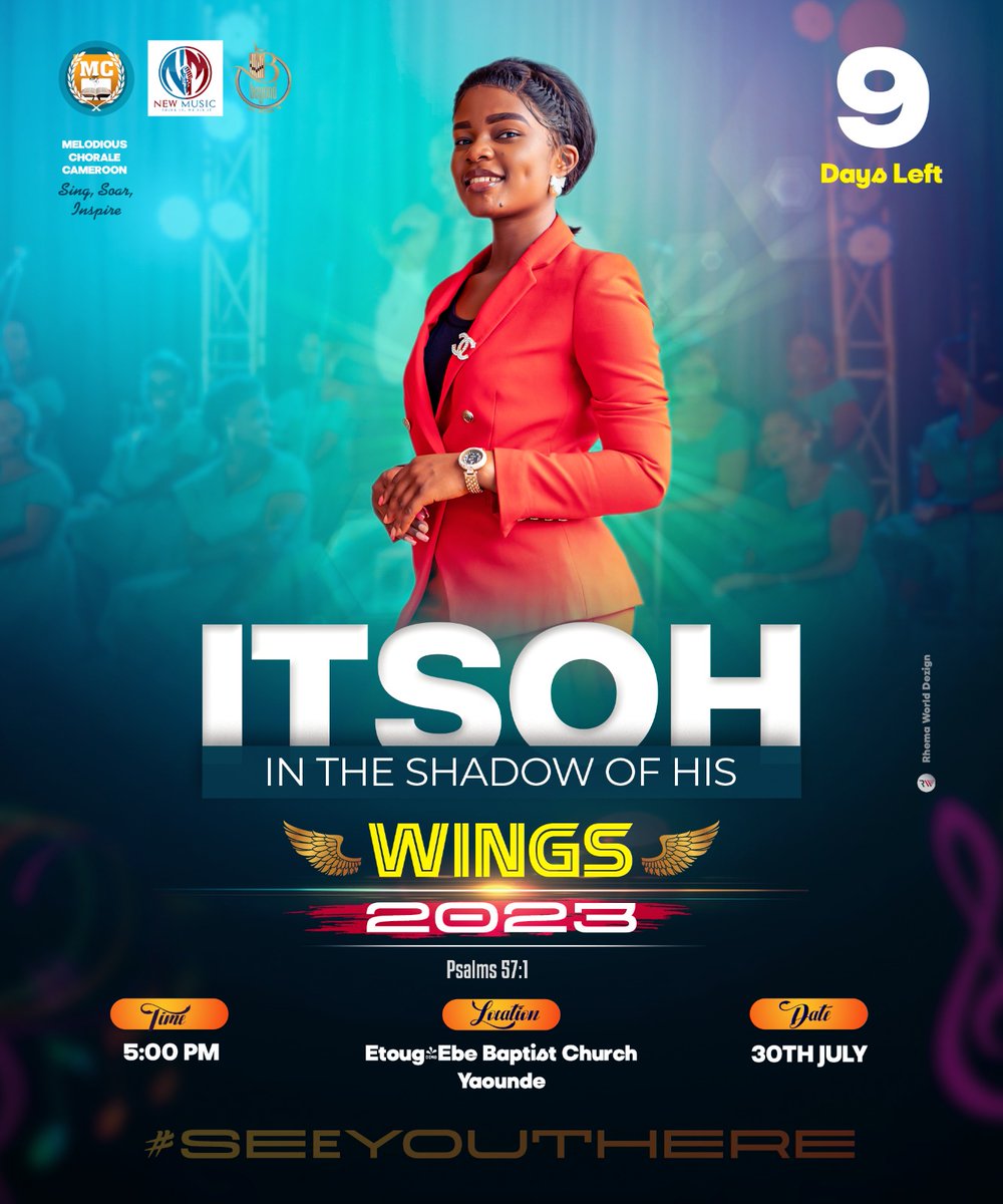 MelodiousCCmr's tweet photo. MC is indeed coming with the most enchanted ones to dwell #InTheShadowOfHisWings. Amongst these melodious voices is Paula Y... whose appearance alone stands as a guiding ray. 
You definitely do not want to miss this amazing chorister.
30/7/23 @ 5PM EBC
#ITSOH
#seeyouthere https://t.co/syrrVPo4nh