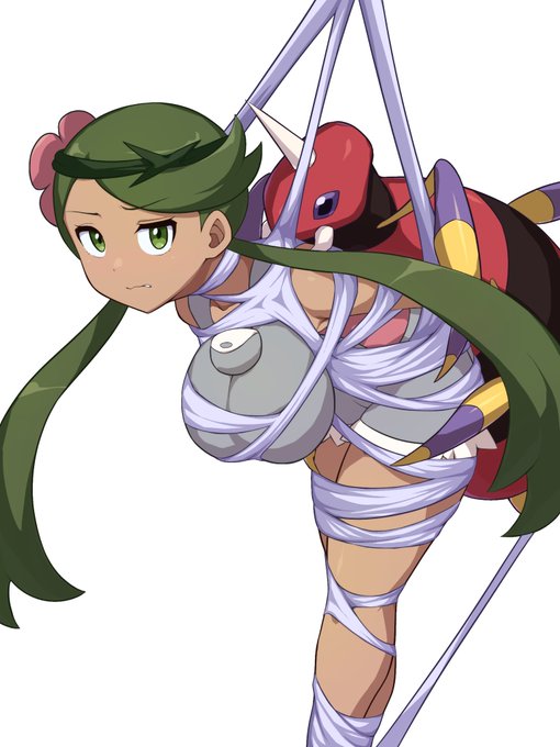 アリアドスに捕まったマオ 