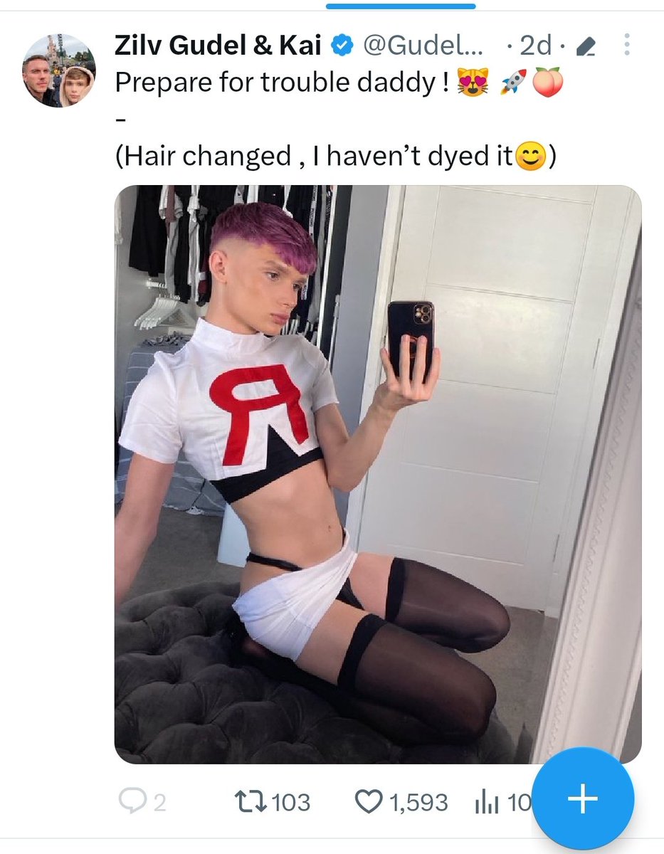 droide907's tweet photo. I feel bad for the Roque Pokémon team, that costume looks horrible on him, disgusting 🤮🤮🤮 @shedulell https://t.co/Ljq5mRCas9