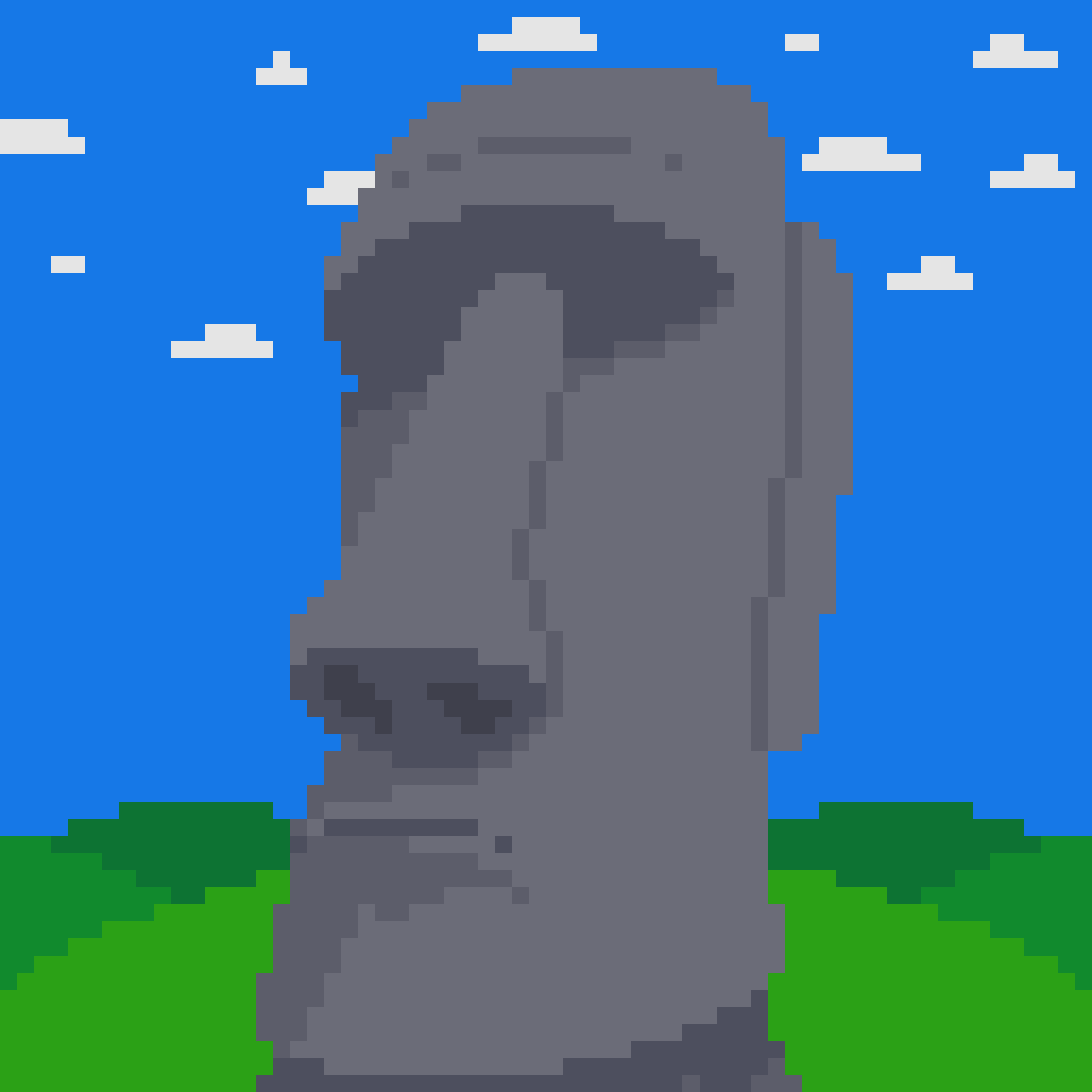 ImKike19's tweet photo. Moai

#PixelArt #Moai https://t.co/k2ambvPDVB