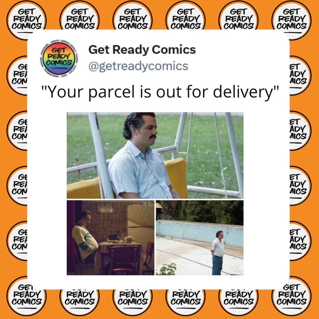 getreadycomics's tweet photo. Waiting for weekend deliveries… https://t.co/mmieL4Xe74
