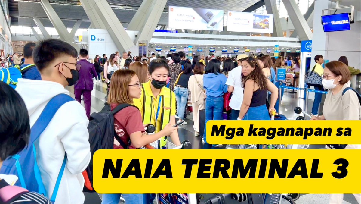 chukkoi25's tweet photo. NEW BLOG POSTED!

May kaguluhan na naman ba sa NAIA?
Tara, walkthrough tayo sa TERMINAL 3!

https://t.co/2HRViqYRBg

#cebupacific #NAIA #NAIATerminal3 #travel #seatsale #Philippines #cebupacificair #airline #AirlineTicketing #OFW #pinoy #ofwlife #fyp #OFWUSA #OFWSAUDI #aviation https://t.co/Iv73GJ4Ue9